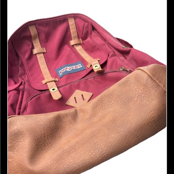 JanSport Red Backpack - Picture 5 of 5